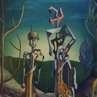 Remnants - oil on canvas 50cm x 40cm